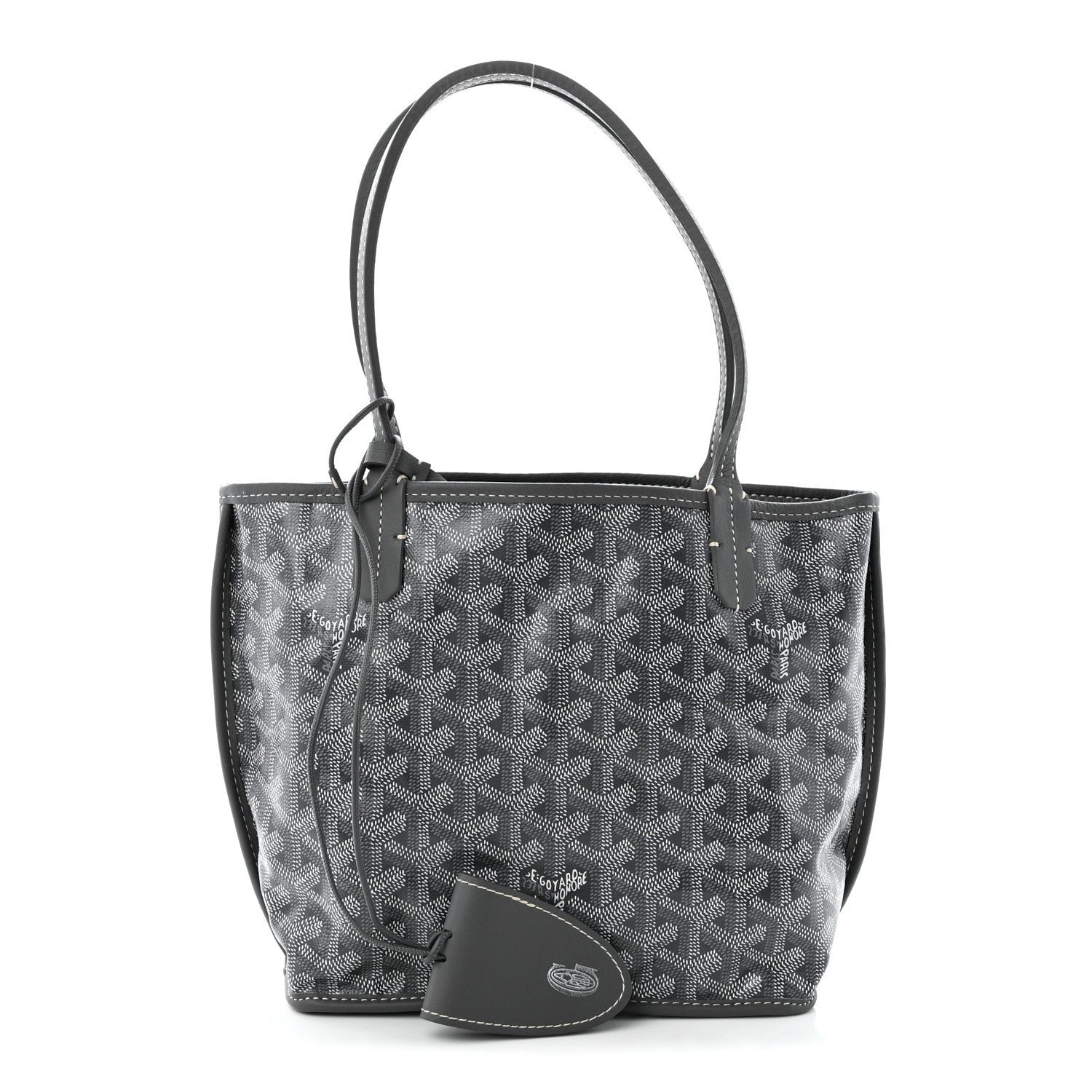 Goyard Goyardine Reversible Mini Anjou Grey