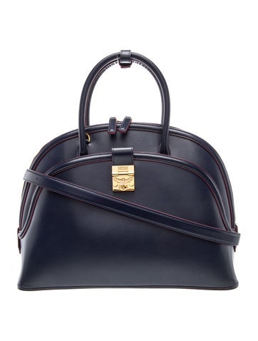 Leather Top Handle Bag