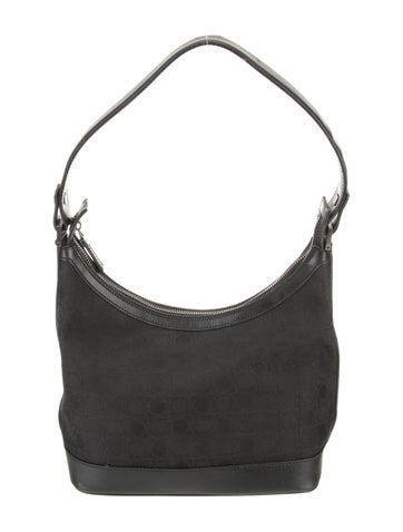 Salvatore Ferragamo Canvas Shoulder Bag