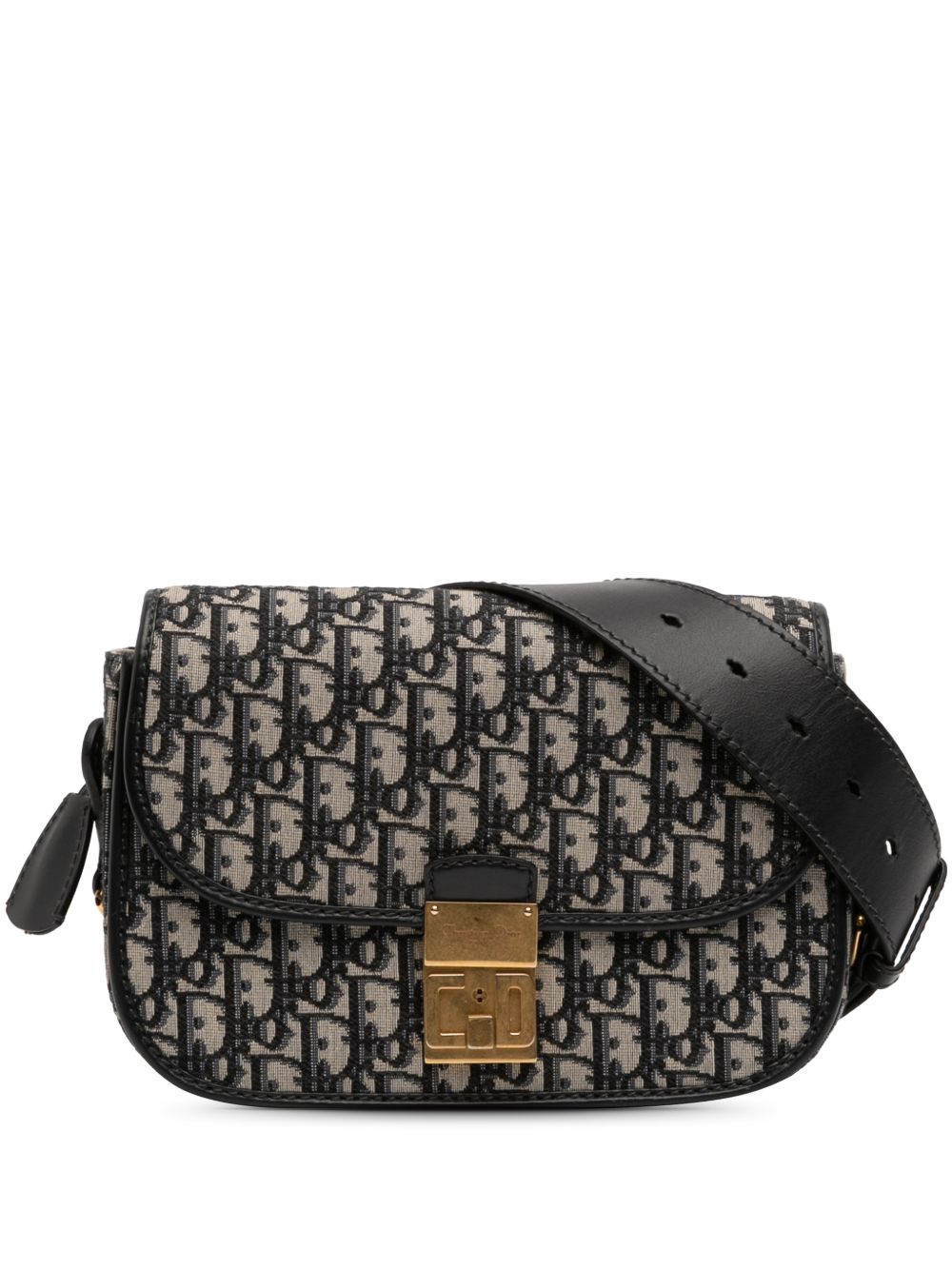 2018 Oblique Canvas Flap crossbody bag