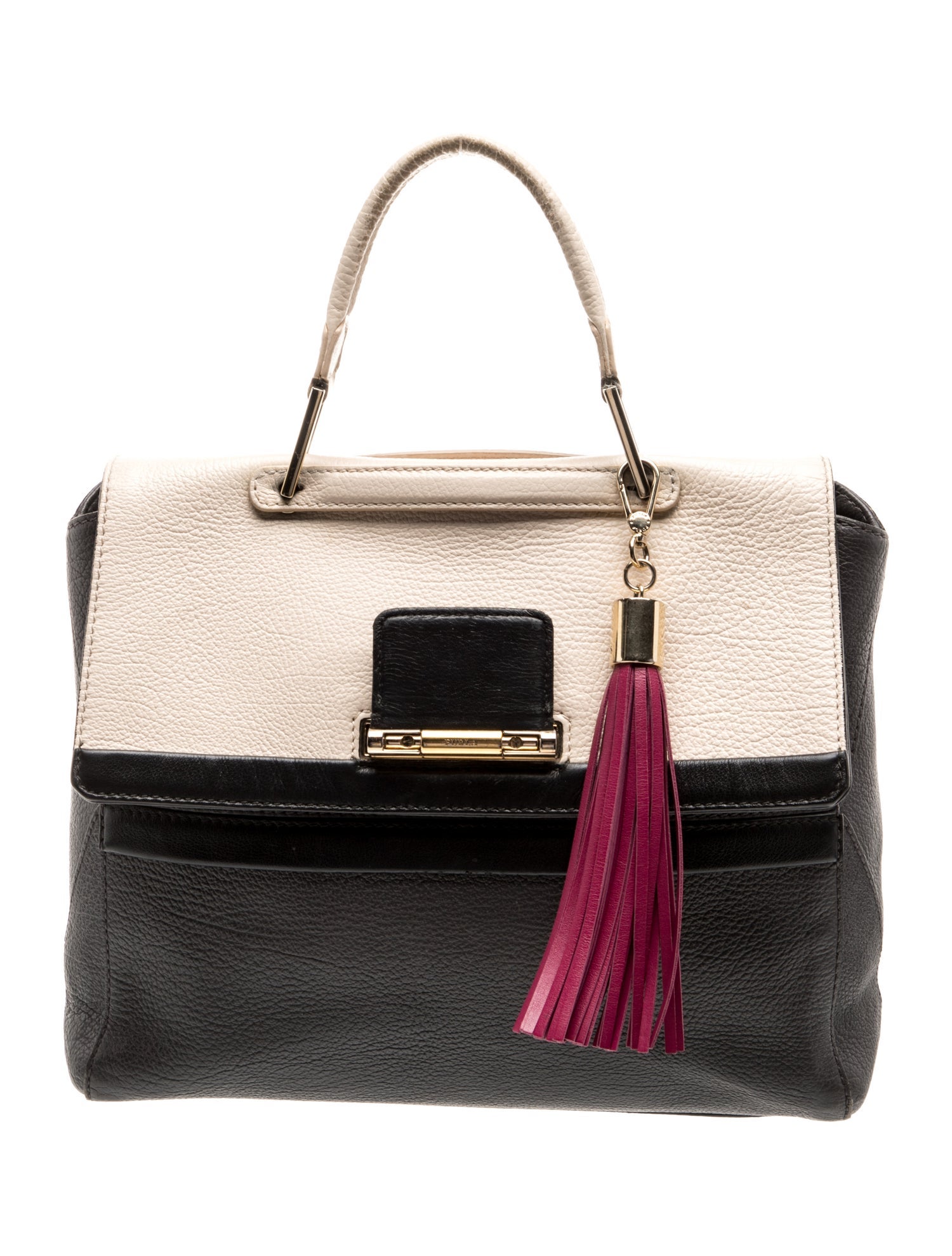 Furla Leather Top Handle Bag