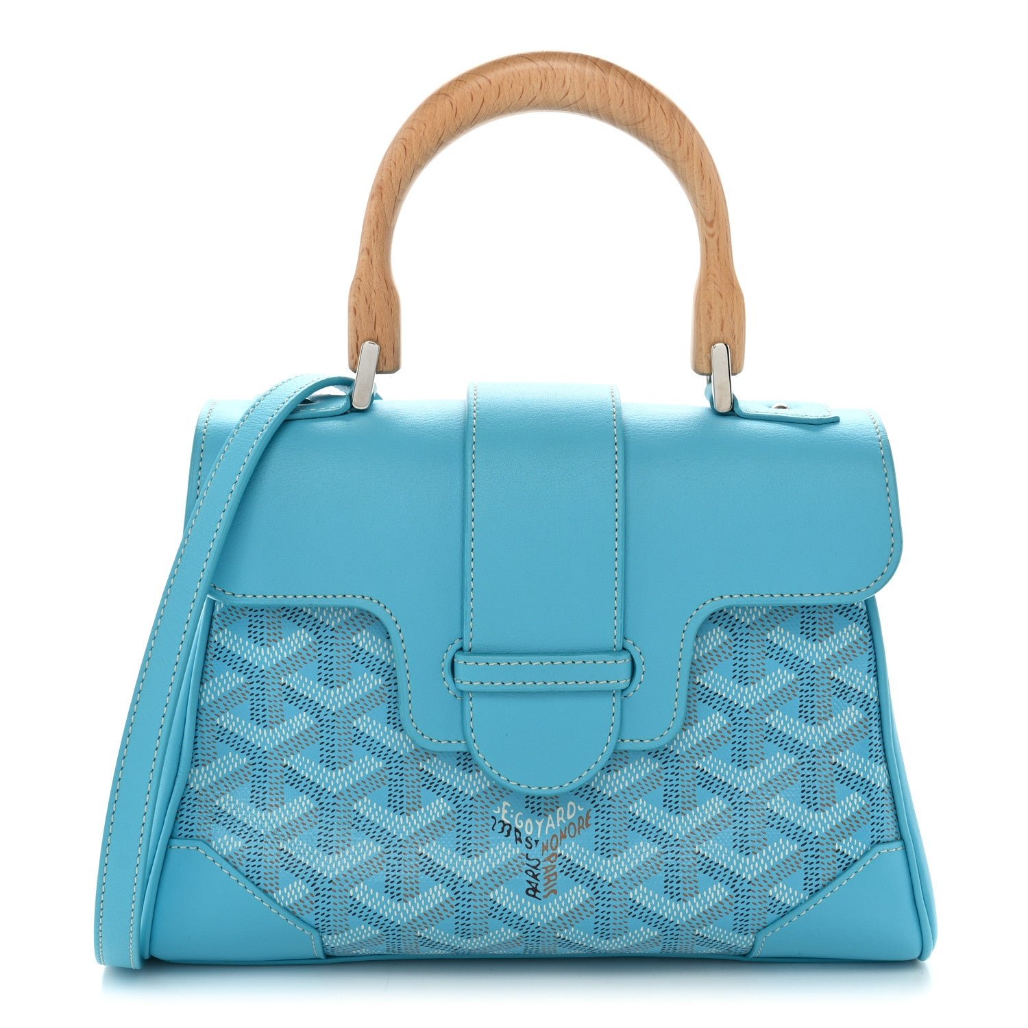 Goyard Goyardine Mini Saigon Bleu Turquoise