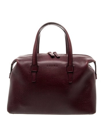 Leather Top Handle Bag Vintage