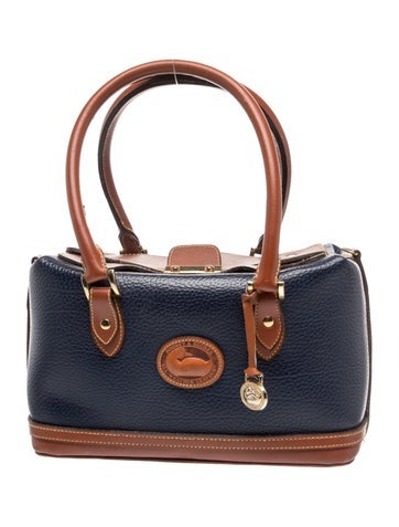 Leather Top Handle Bag
