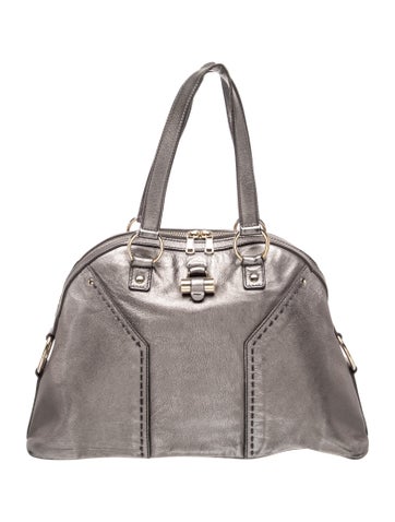 Leather Top Handle Bag