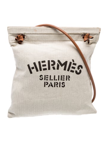 Hermes Toile Aline II Grooming Bag
