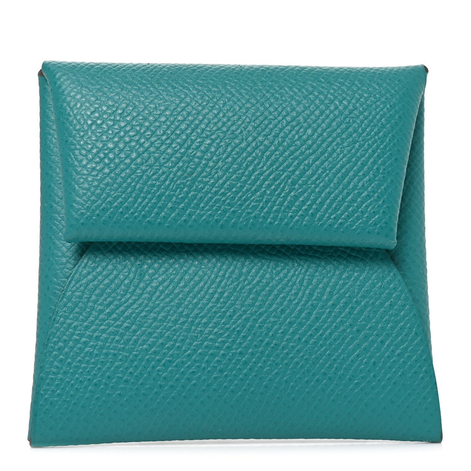 Hermes Epsom Bastia Coin Purse Bleu Paon