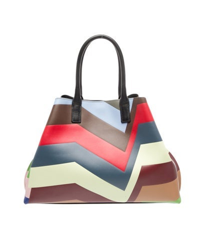 Akris Leather Top Handle Bag