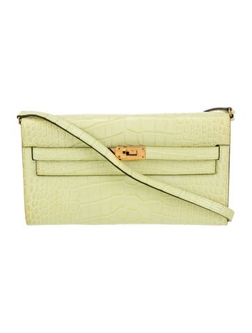 Hermes Matte Alligator Kelly To Go