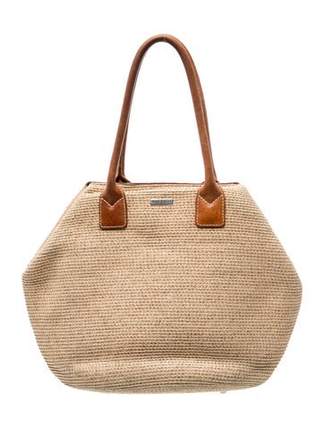 Jute Top Handle Bag