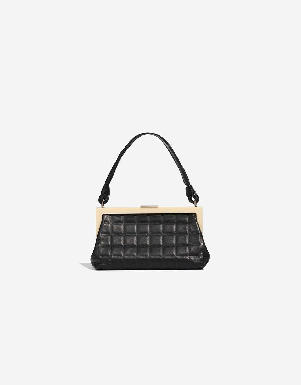 
		Chocolate Bar Clutch Lamb Black / Ivory    