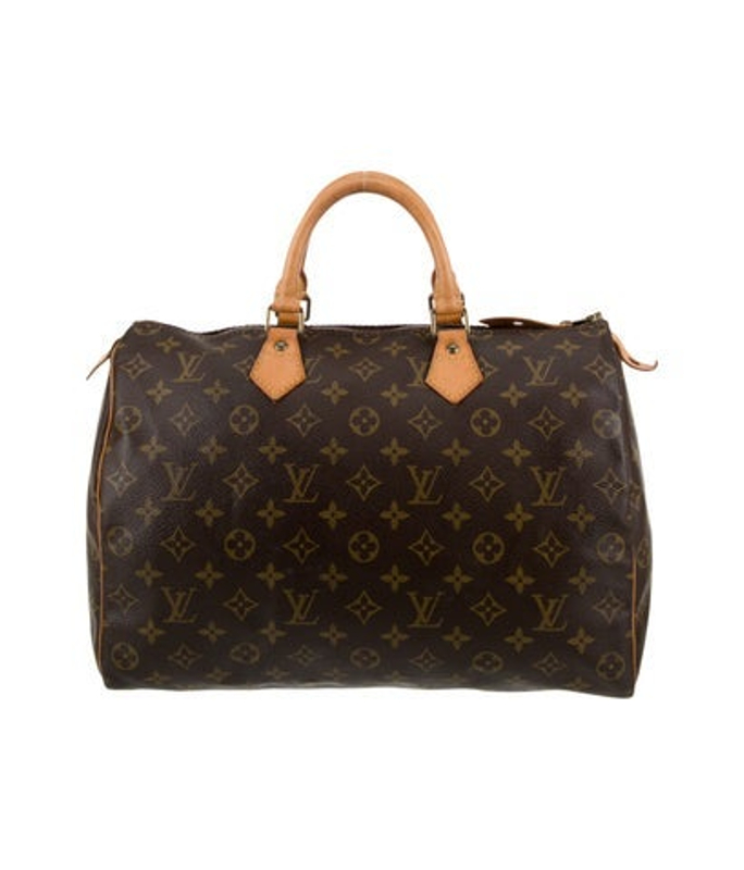 Louis Vuitton Vuitton Lv Monogram Speedy 35