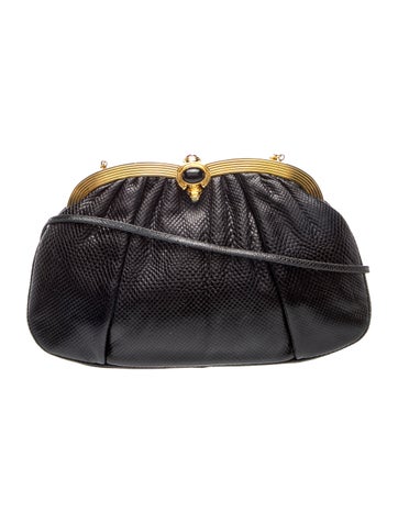 Snakeskin Clutch Vintage