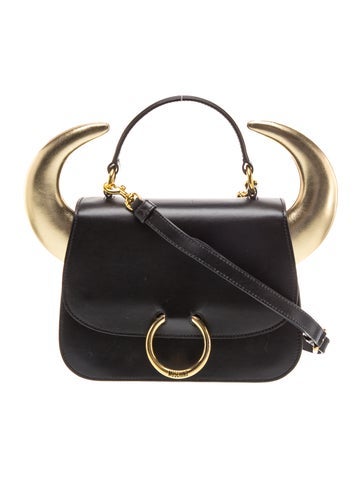 Moschino Leather Shoulder Bag