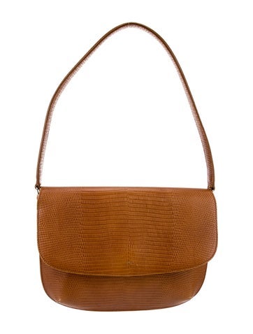 A.P.C. Embossed Leather Shoulder Bag