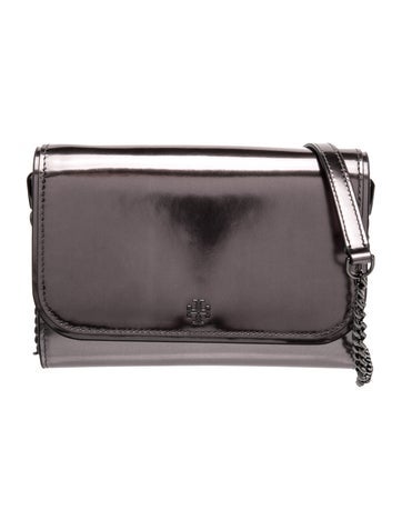 Tory Burch Patent Leather Minaudière Medium