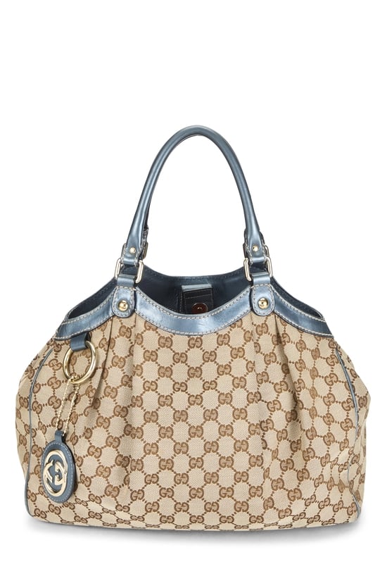 Blue Original GG Canvas Sukey Tote