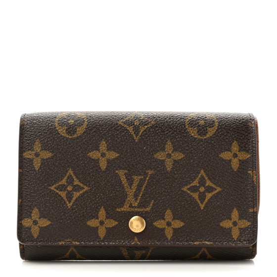 Louis Vuitton Monogram Porte-Monnaie Tresor Wallet