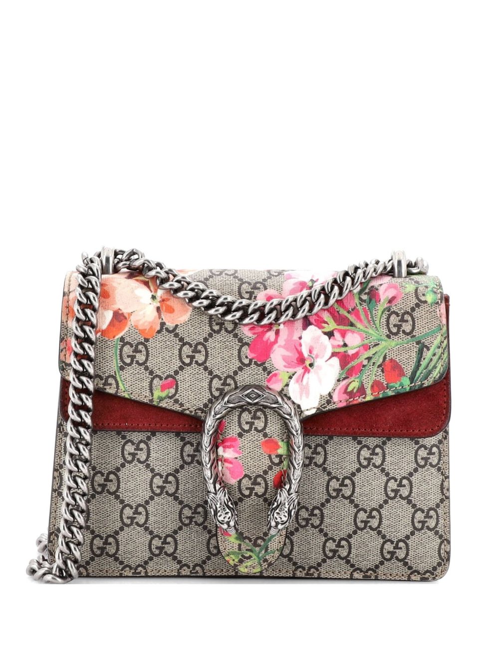 Dionysus Bag Blooms Print GG Coated Canvas Mini shoulder bag