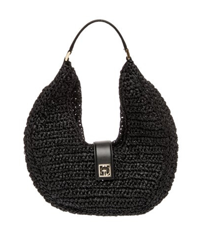 Anine Bing Bing Raffia Shoulder Bag