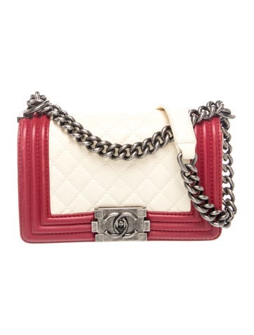 Small Bicolor Boy Bag