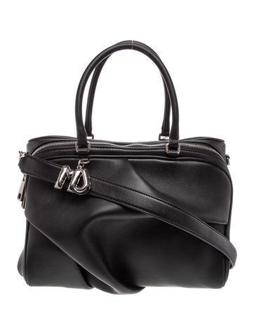 Leather Top Handle Bag w/ Tags