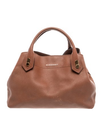 Leather Top Handle Bag