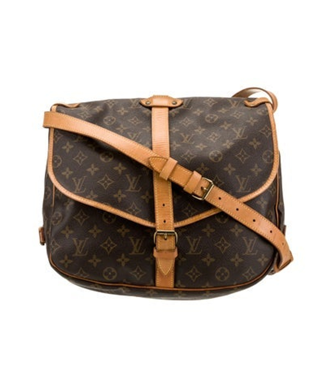 Louis Vuitton Vuitton Lv Monogram Saumur 35 Vintage