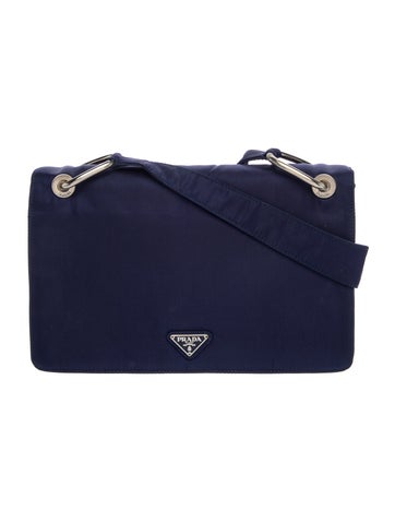 Enameled Metal Triangle Shoulder Bag