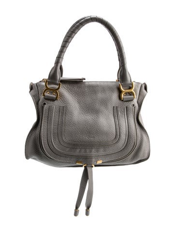 Leather Top Handle Bag