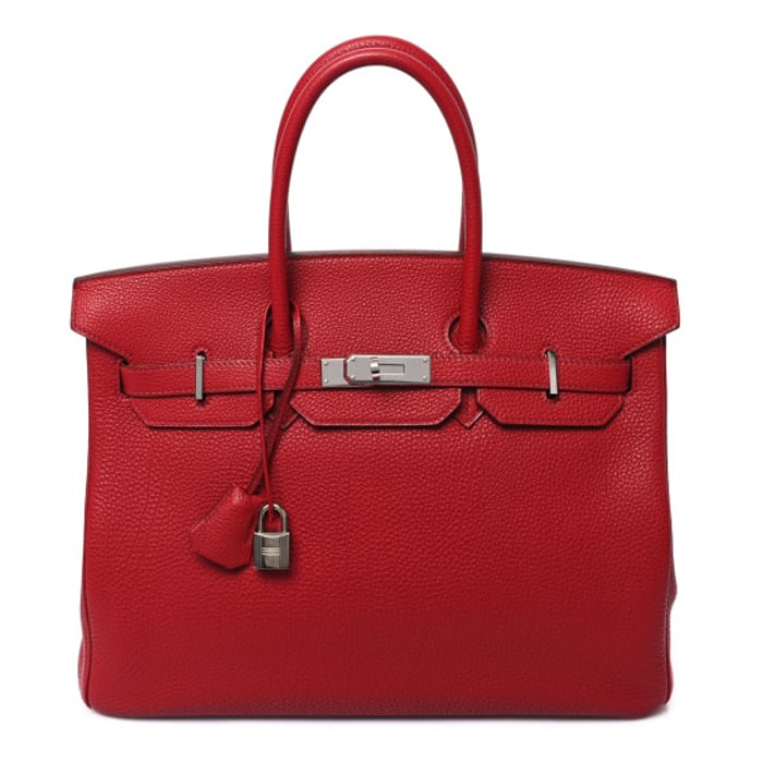 Hermes Togo Birkin 35 Rouge Garance