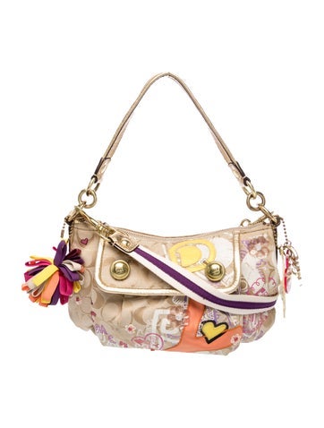 Coach Monogram Shoulder Bag