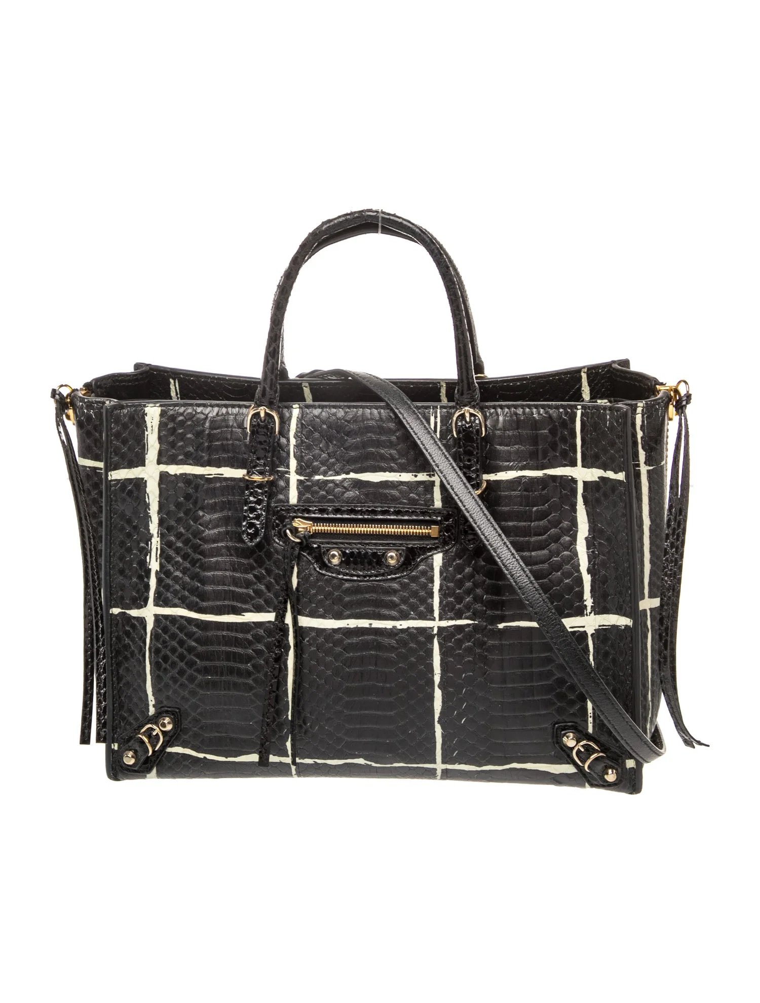 Leather Papier A6 Zip Around Tote Mini