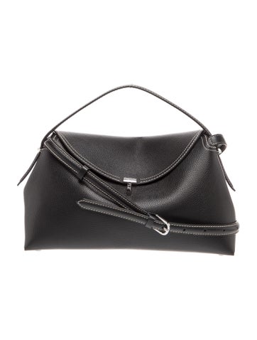 TOTEME Leather T-Lock Top Handle Bag