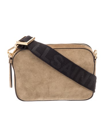 Suede Crossbody Bag