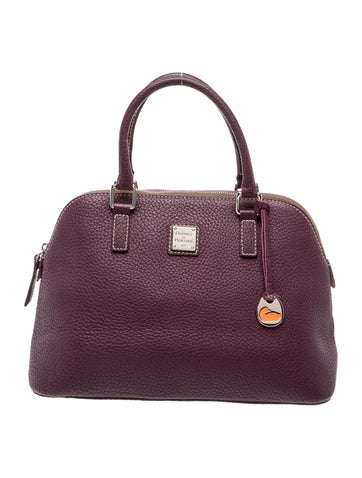 Dooney & Bourke Leather Top Handle Bag