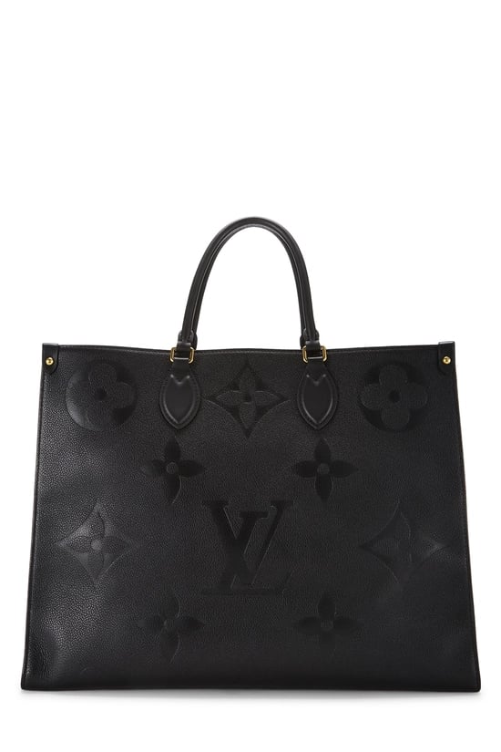 Black Giant Monogram Empreinte On The Go GM