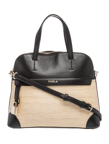 Leather Top Handle Bag