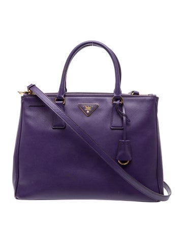 Saffiano Lux Leather Galleria Tote Large