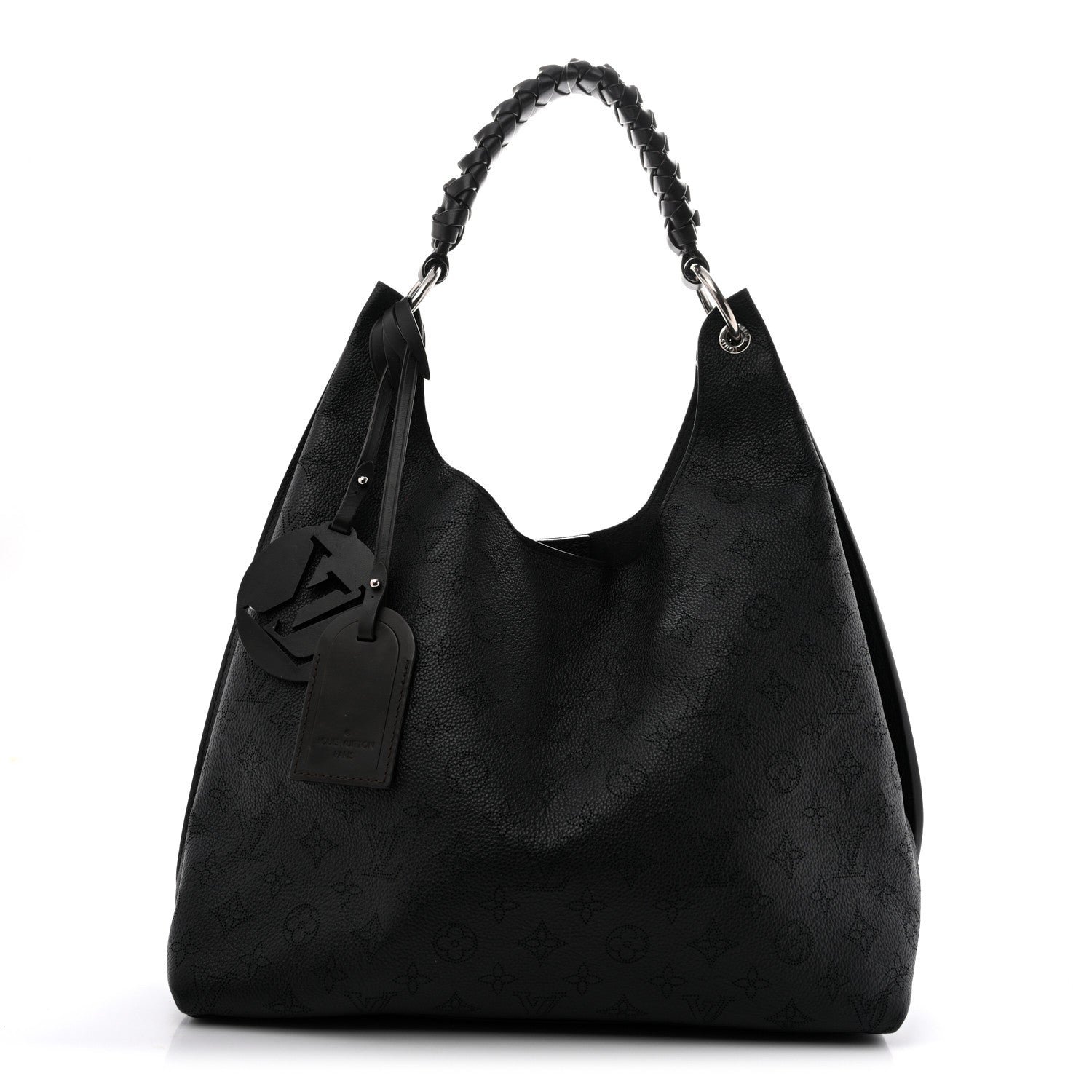 Louis Vuitton Mahina Carmel Hobo Black