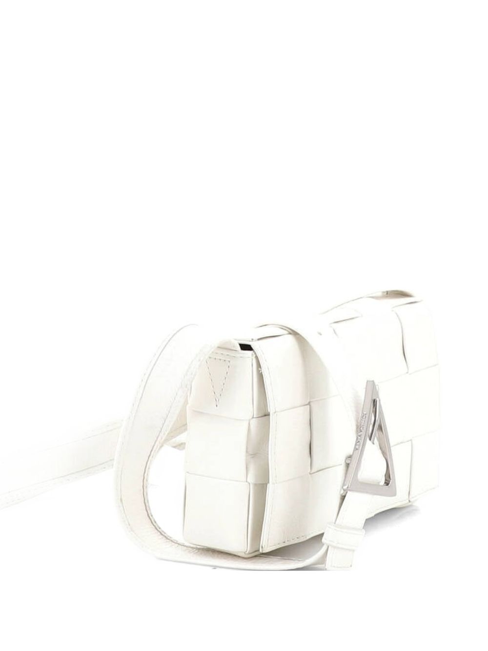Cassette Maxi Intrecciato Leather Small crossbody bag