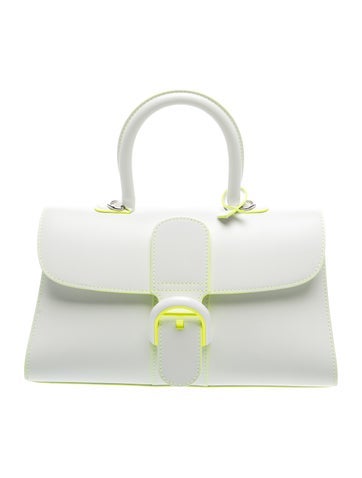 Leather Top Handle Bag East West