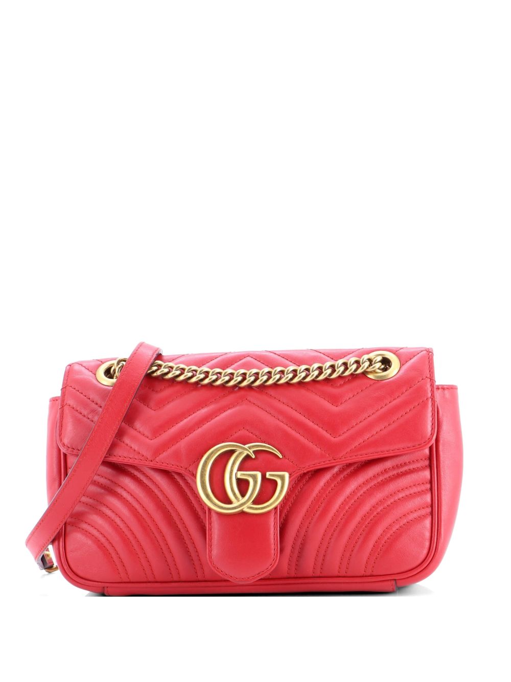 GG Marmont Flap Bag Matelasse Leather Medium shoulder bag