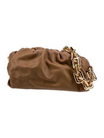 Bottega Veneta Leather Chain Pouch