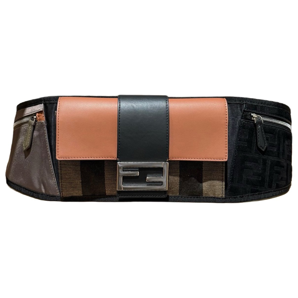 Baguette cloth crossbody bag