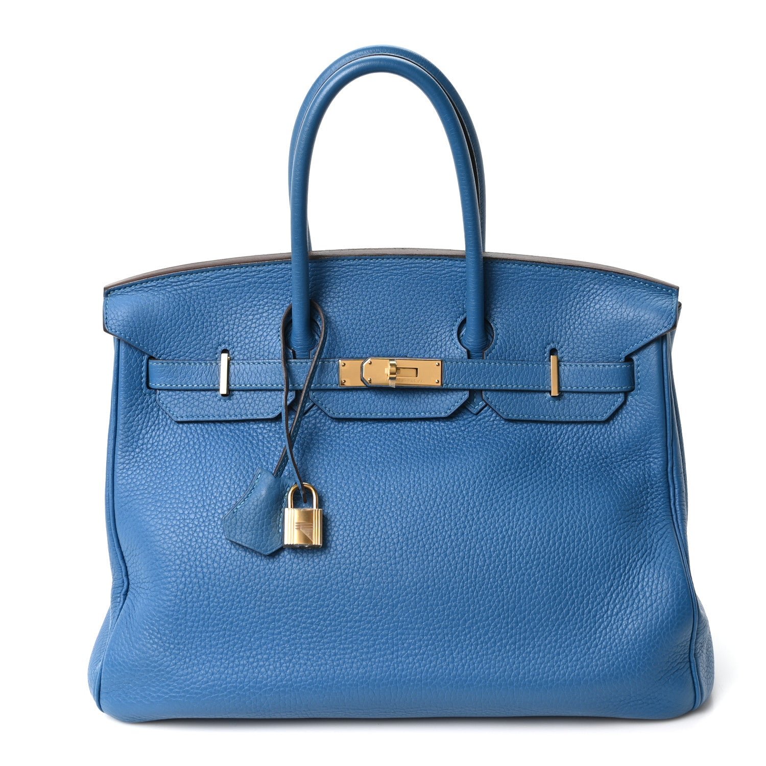 Hermes Taurillon Clemence Birkin 35 Mykonos