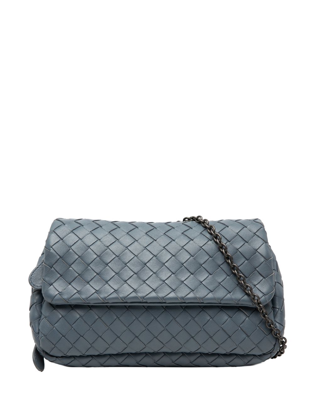 2012-2026 Mini Nappa Intrecciato Expandable Chain Flap crossbody bag