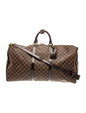Damier Ebene Keepall Bandouliere 55