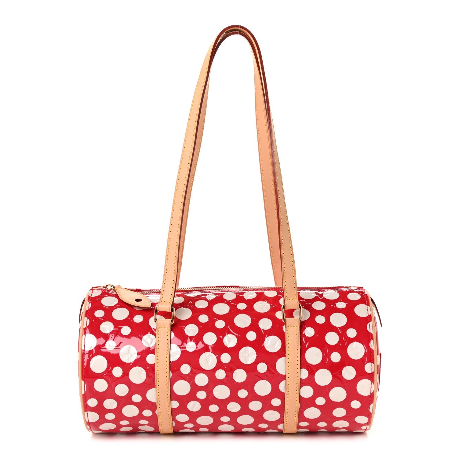 Louis Vuitton Vernis Kusama Infinity Dots Papillon 30 Red