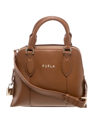 Leather Top Handle Bag